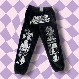 Broken Promises Anime Sweatpants